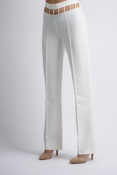 Pantalon large avec des...